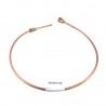 Copper brake pipe (rear union to hose RH)