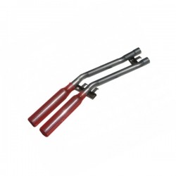 Big bore stainless steel exhaust tail pipe
