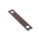 Differential back plate locking tab