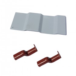 Exhaust Mount Rear Hooks and Reinforcement Plate