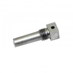 Clutch pin fork to shaft