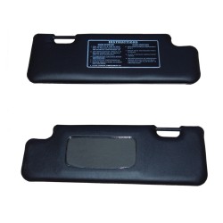Sun visor pair (Right hand drive)