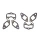 Exhaust manifold to head gasket set