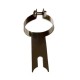 Clutch master cylinder reservoir bracket Stainless Steel