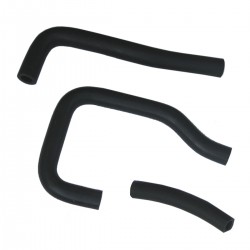 Breather pipe set for engine