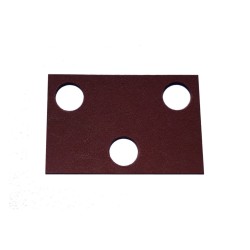 Boot lock striker gasket shim