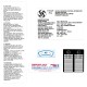 Engine bay sticker set