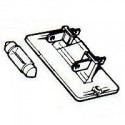 Number plate lights
